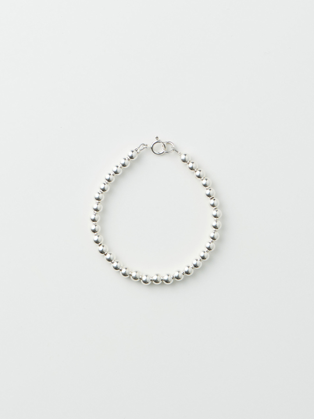 5mm Ball Chain Bracelet - Silver