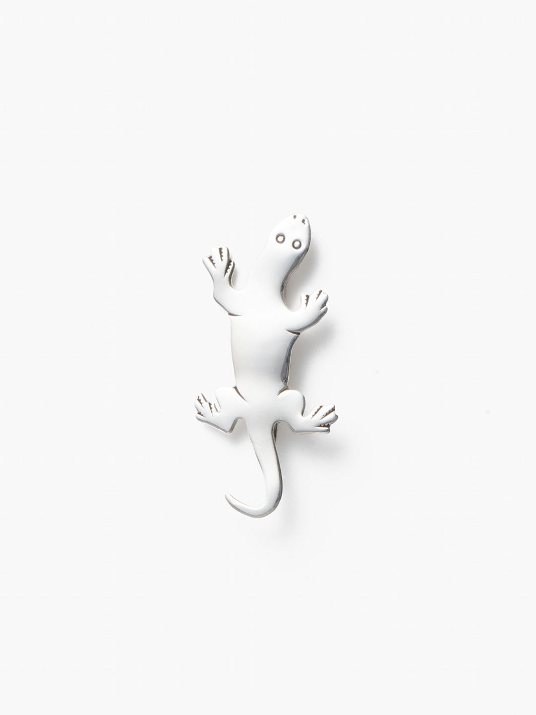 Lizard Brooch - Silver