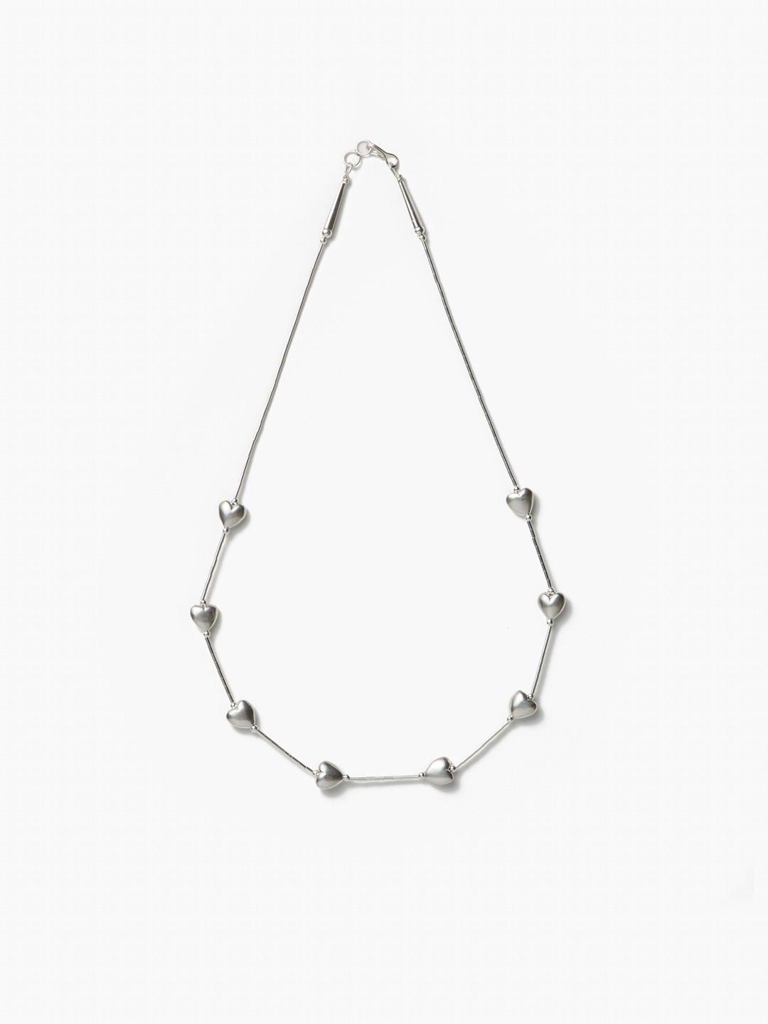 Heart Necklace 1 - Silver