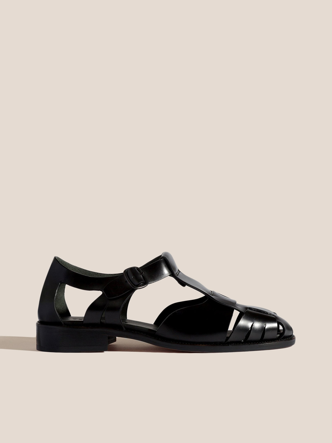 PESCA - Fisherman Sandals - Black