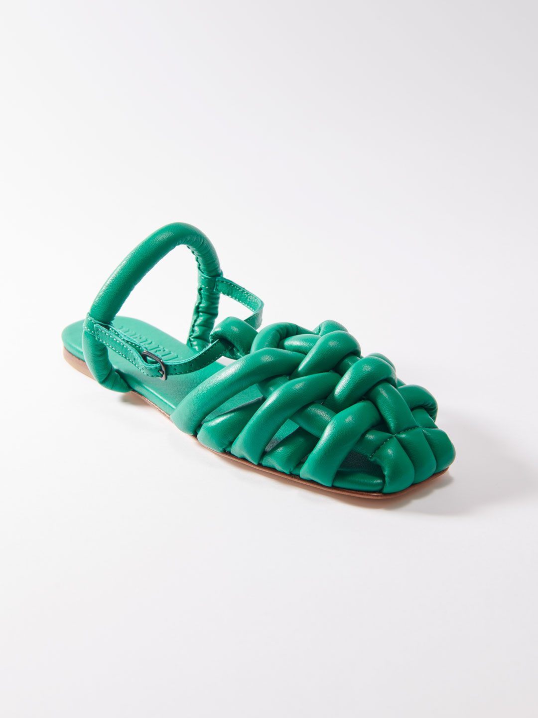 Cabersa Padded Fisheman Sandals - Green