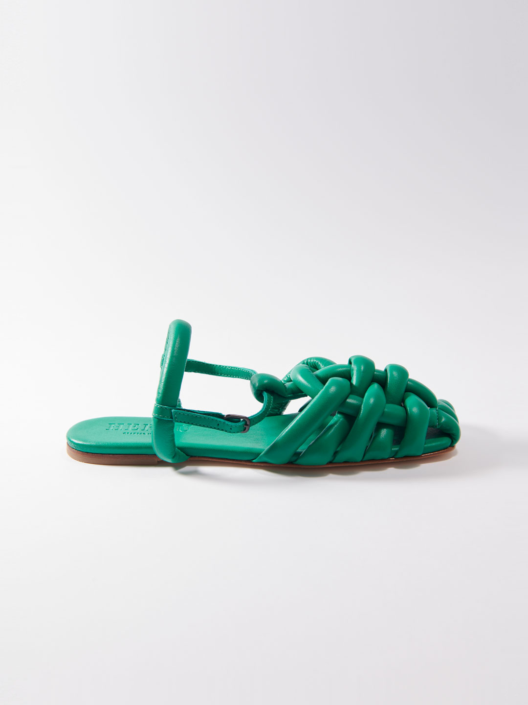 Cabersa Padded Fisheman Sandals - Green