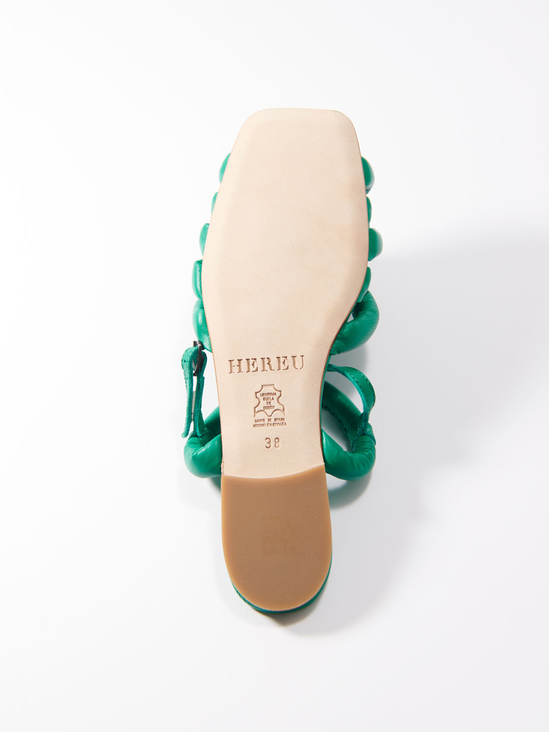 Cabersa Padded Fisheman Sandals - Green