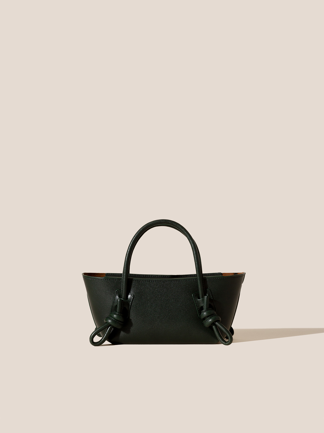 FLECA MINI - Baguette Shoulder Bag - Dark Green