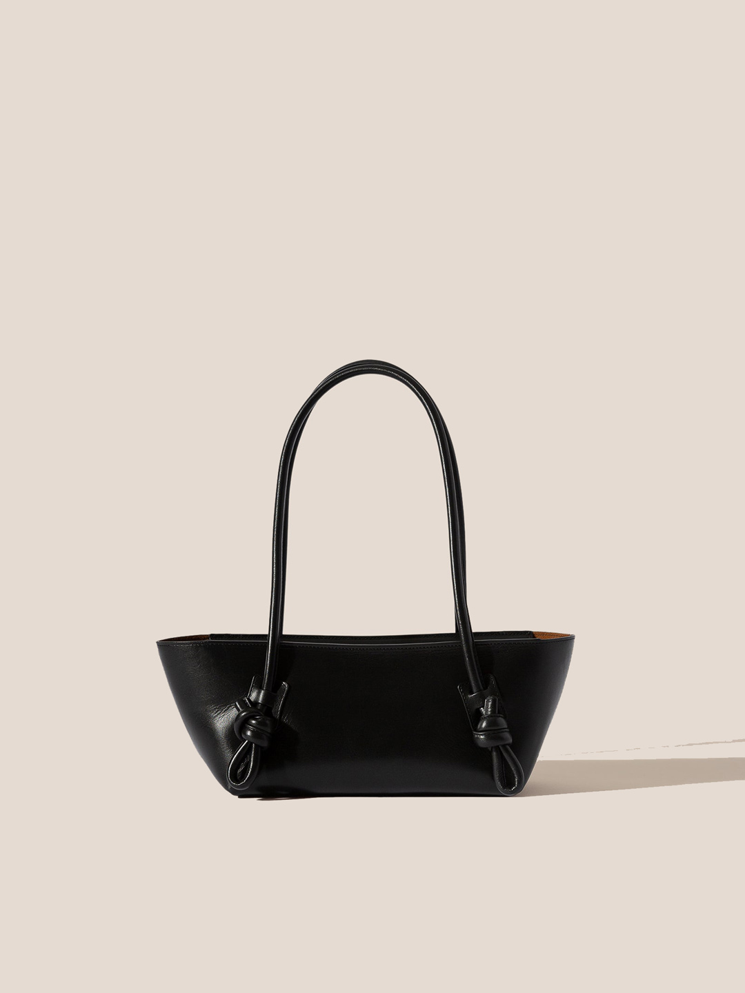 FLECA - Baguette Shoulder Bag - Black