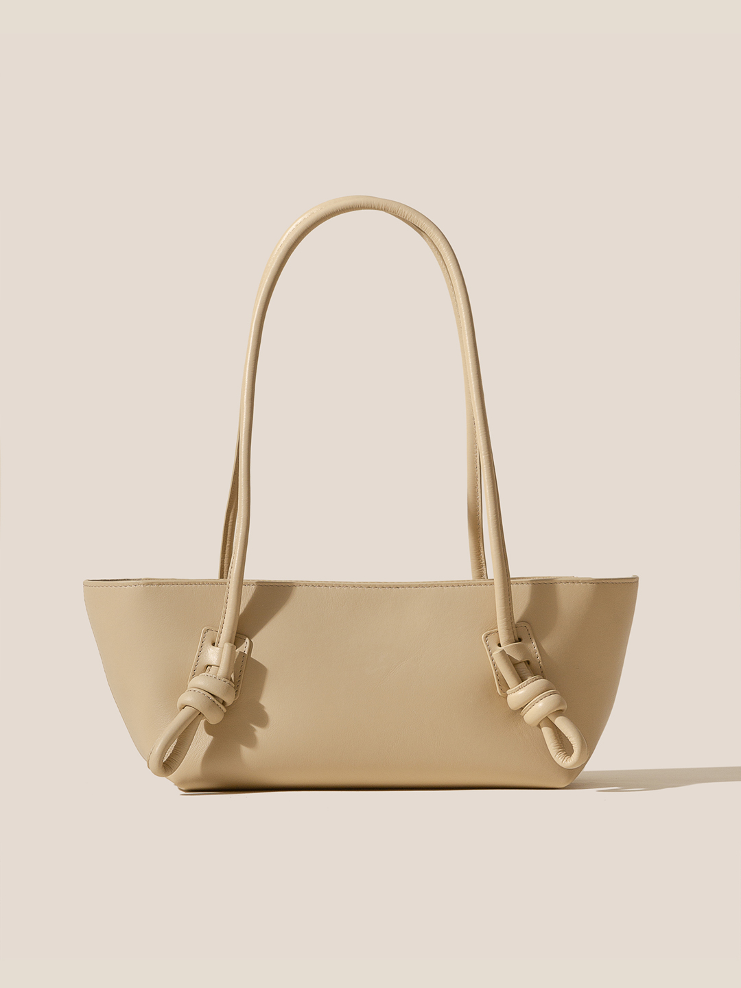 FLECA - Baguette Shoulder Bag - Oat