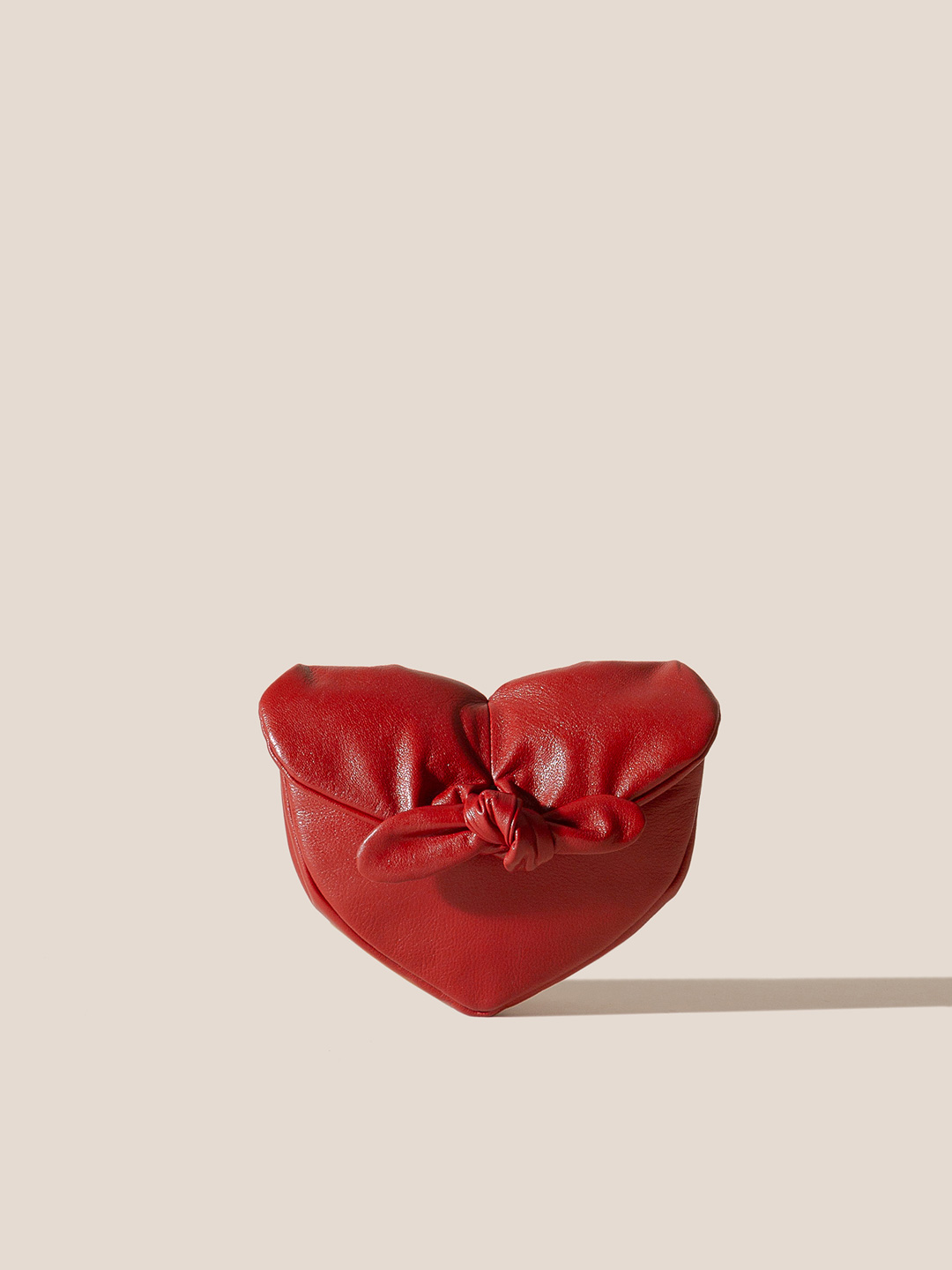 CORET - Heart-Shaped Crossbody Bag - Red