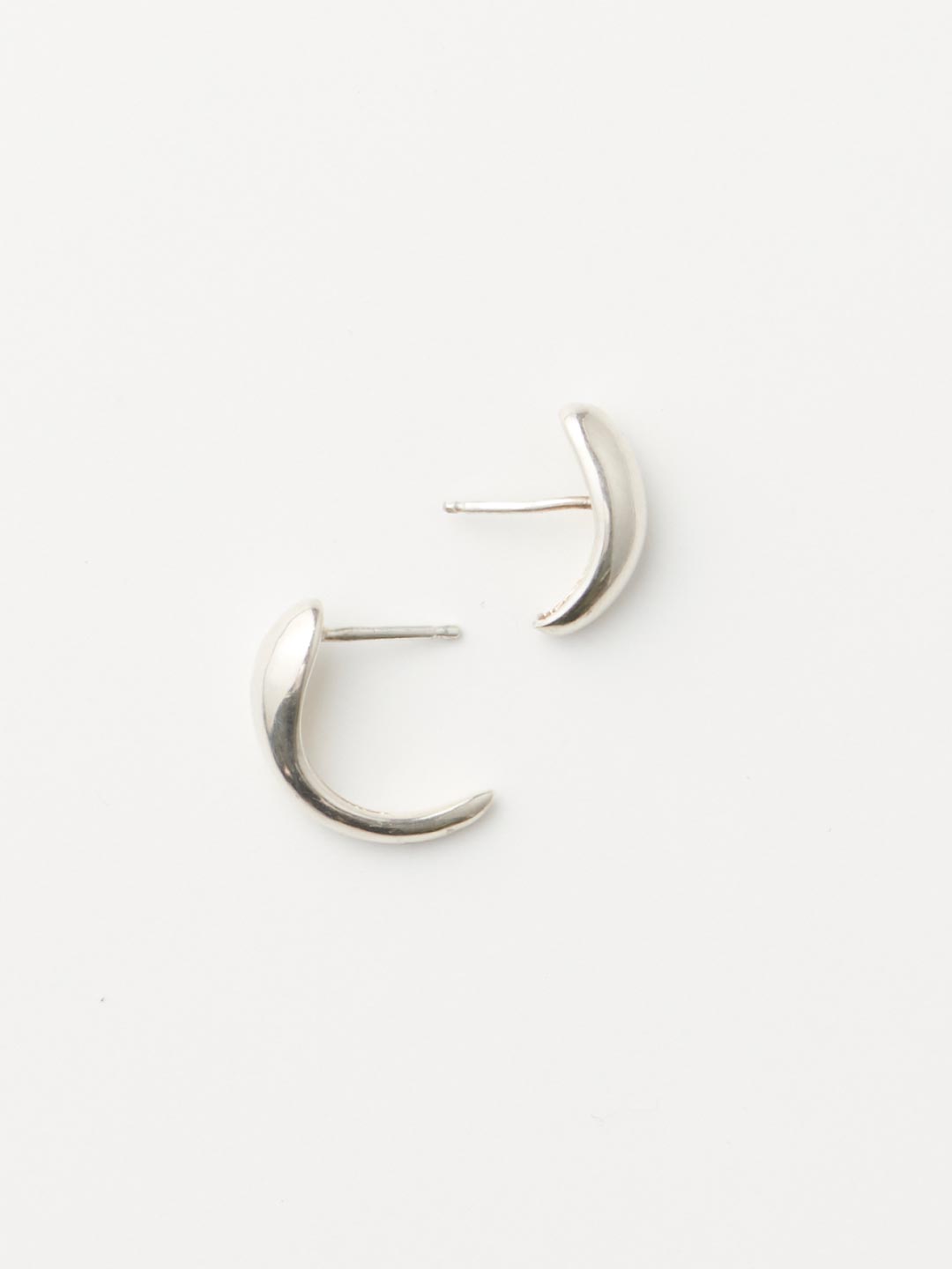 Vuelta Pierced Earrings - Silver