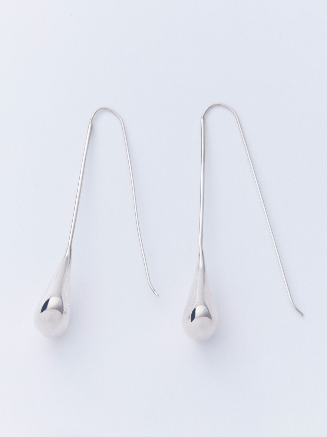 Gotas Pierced Earrings - Silver