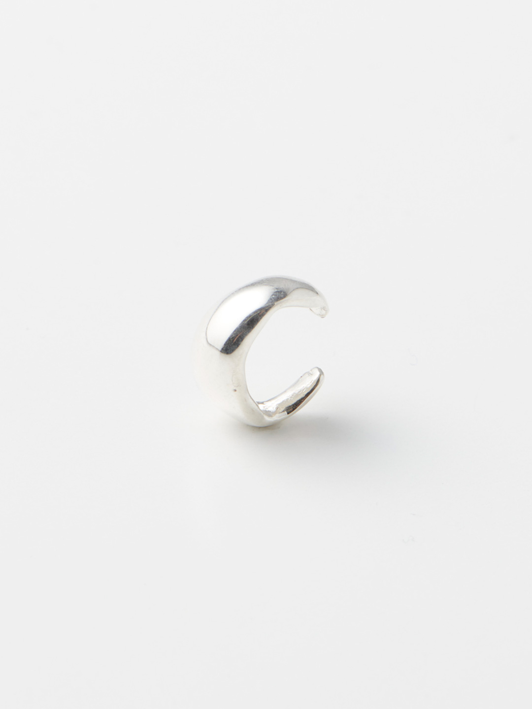 Chunky Ear Cuff - Silver