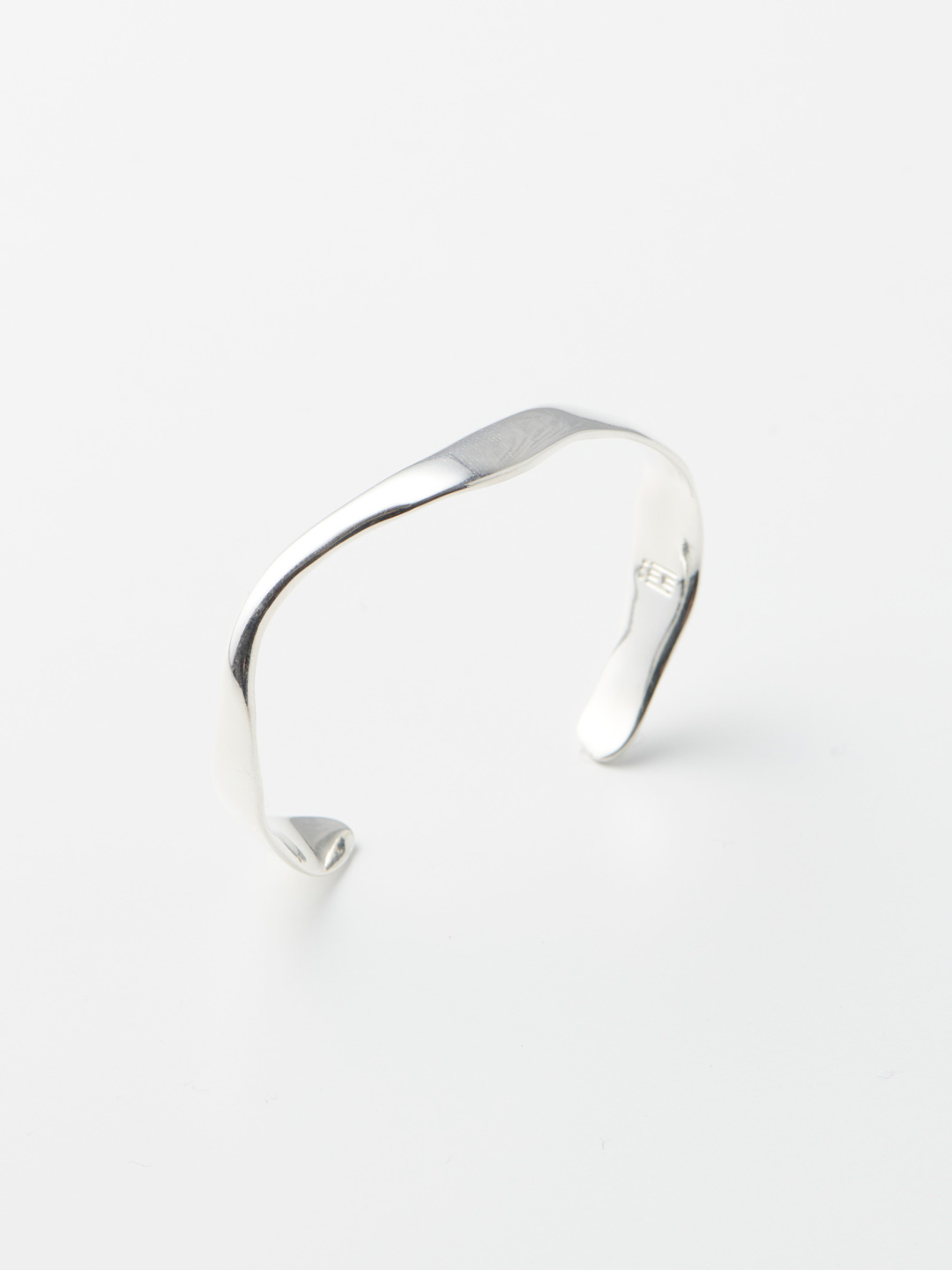 Melted Cuff Bracelet - Silver