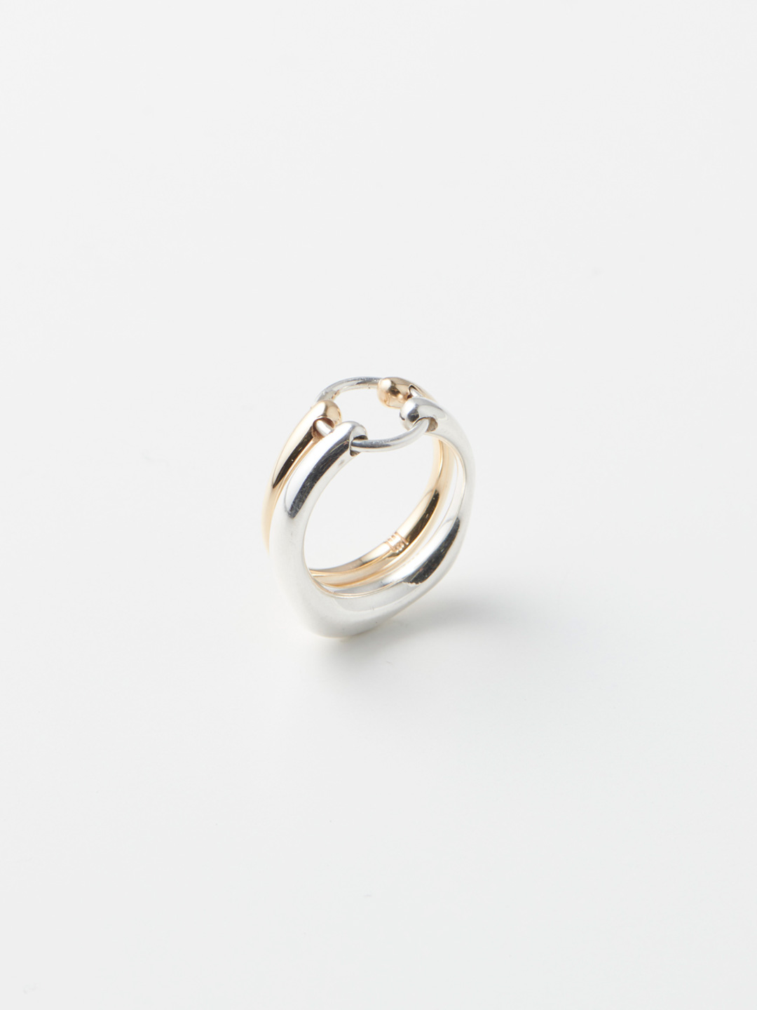 Dueto Ring - Silver/Gold