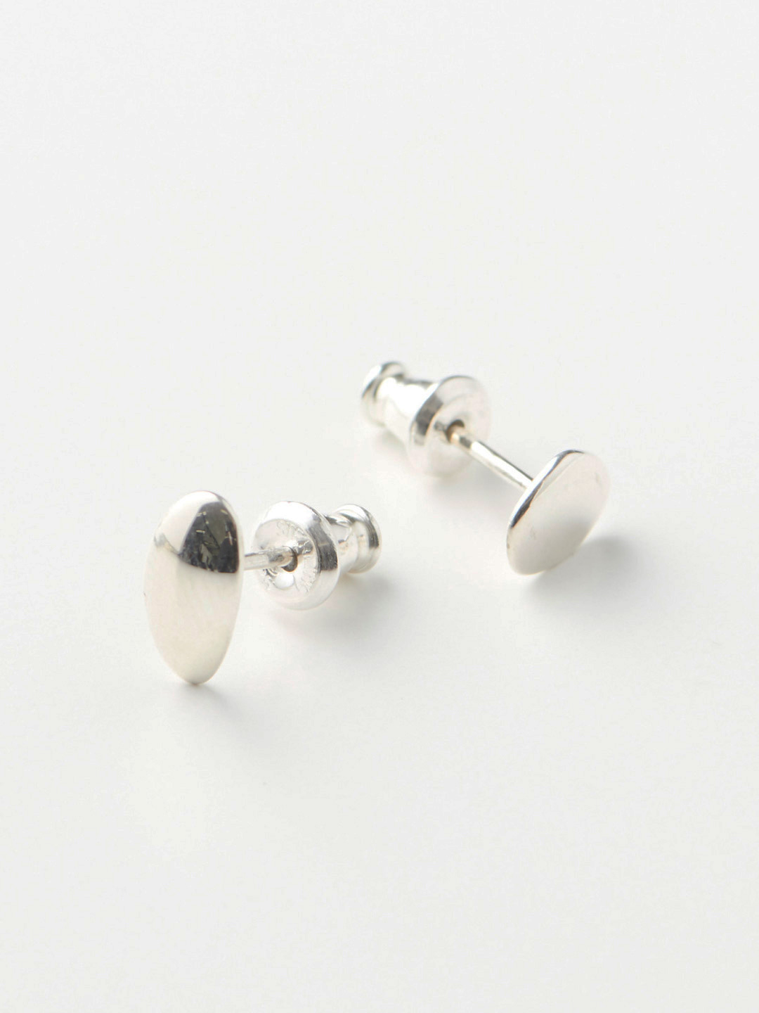 Piedra Pierced Earring - Silver