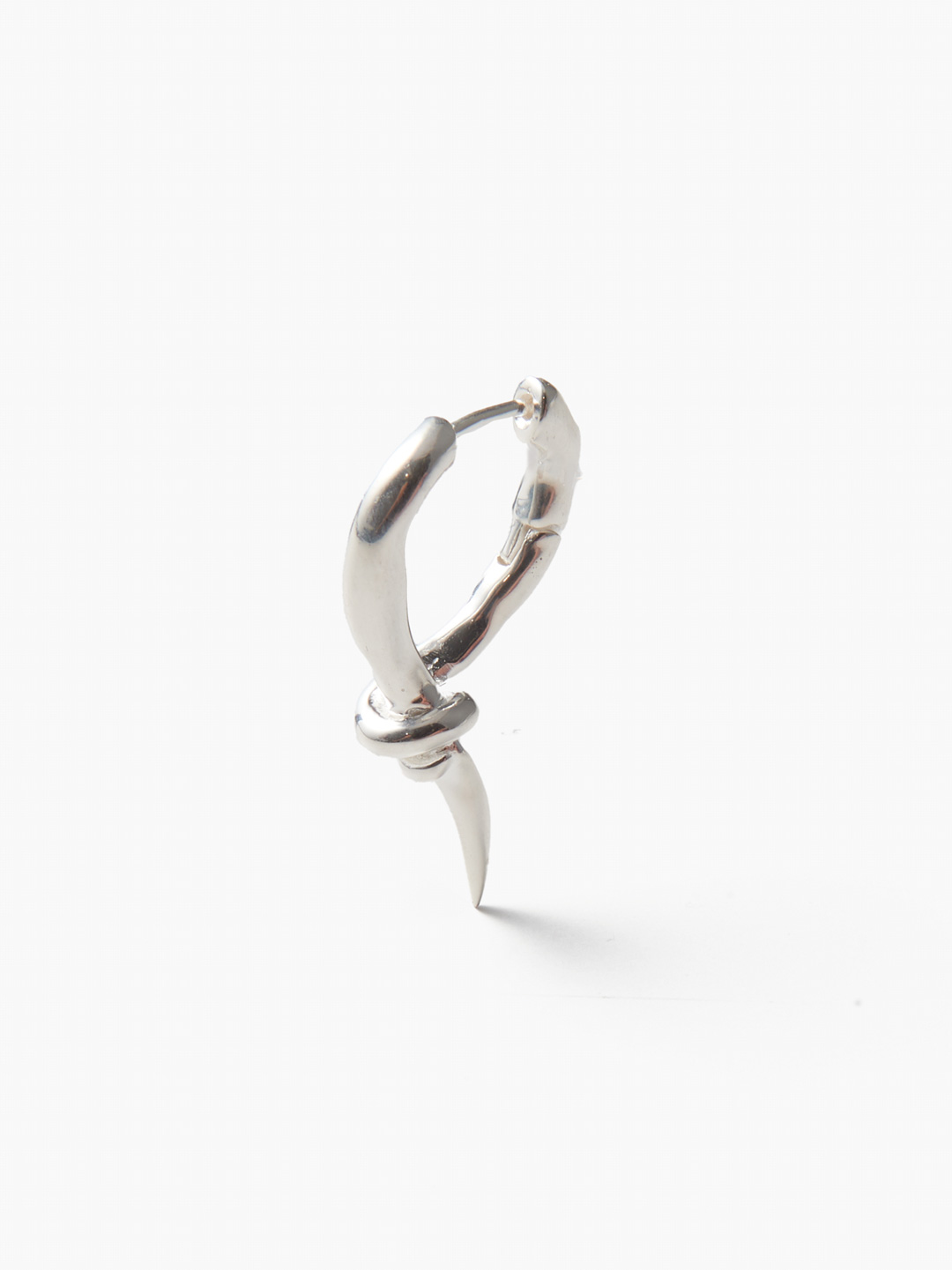 Wire Pireced Earring - Silver