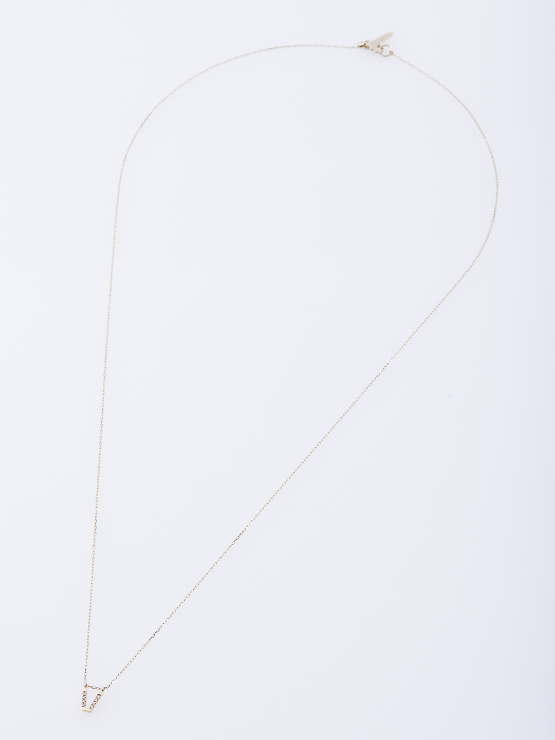 Manhhatan Diamond Long Necklace  - Yellow Gold