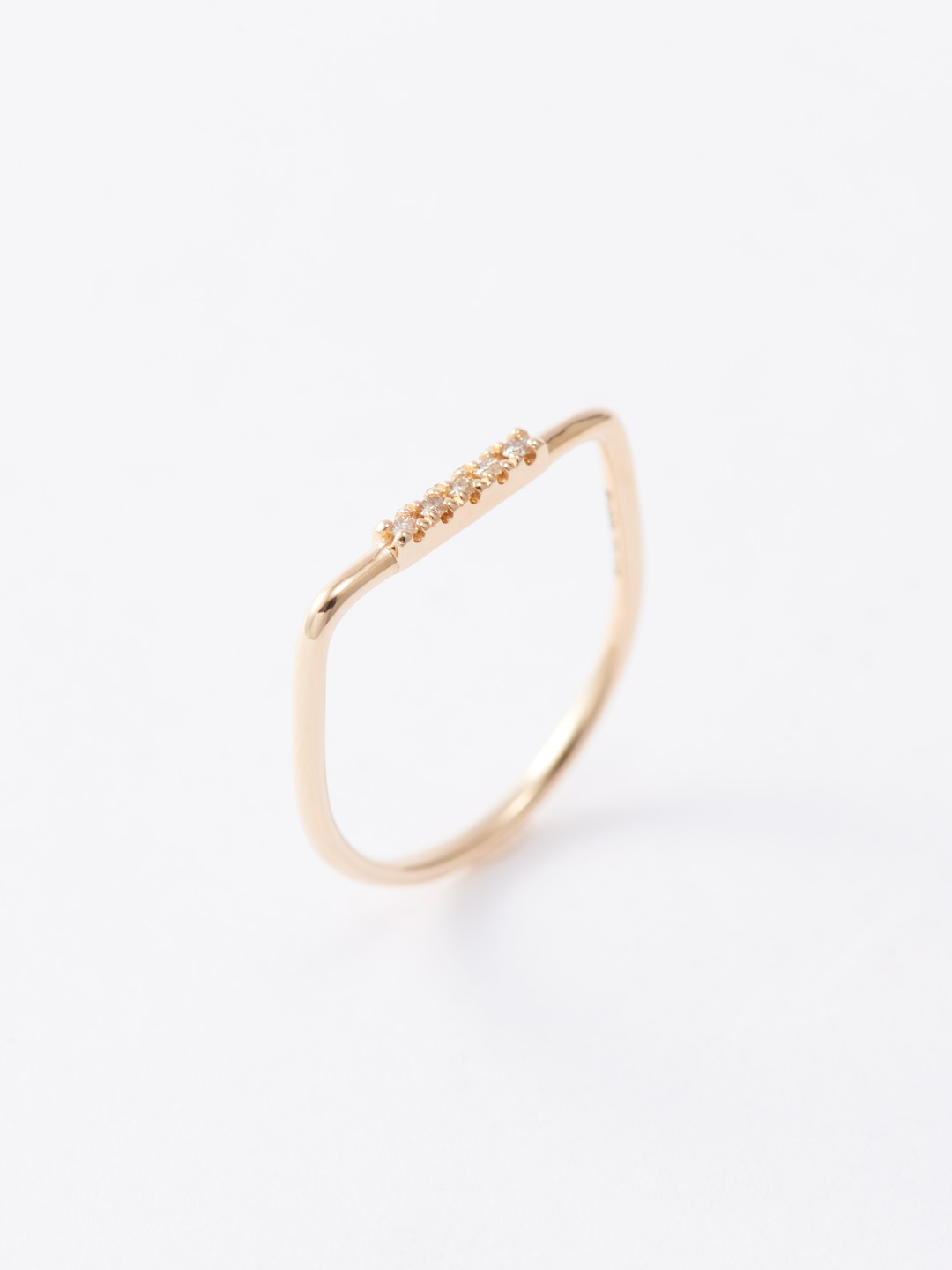 Joan Miro Diamond Ring - Yellow Gold
