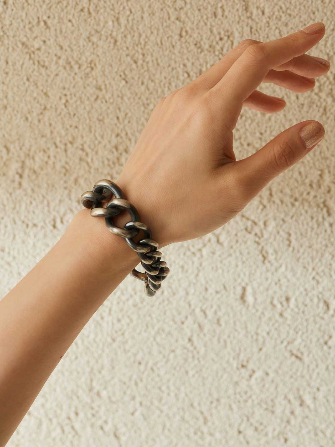 hum(ハム) | ハムエタ チェーン ブレスレット 23 / S - シルバー