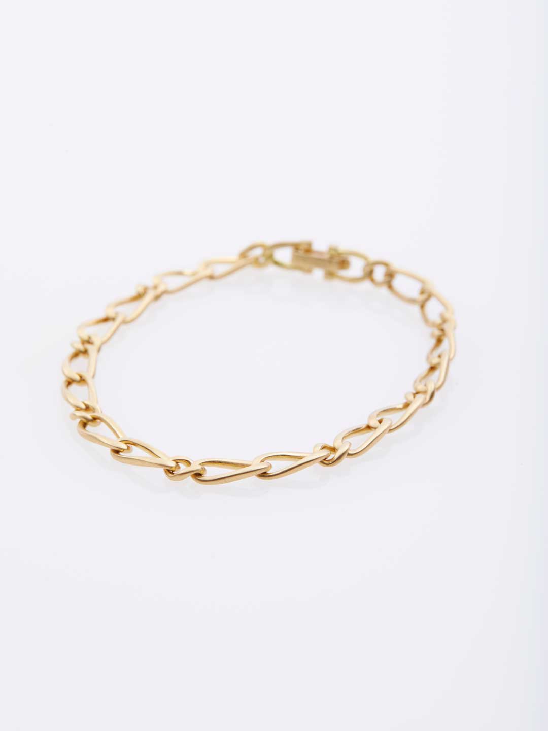 Refine 18K Gold Chain Bracelet / 2S - Yellow Gold