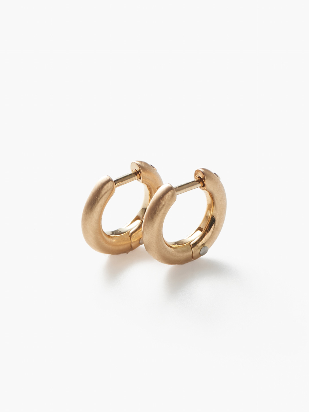 Humete Classic Pierced Earrings S - Yellow Gold