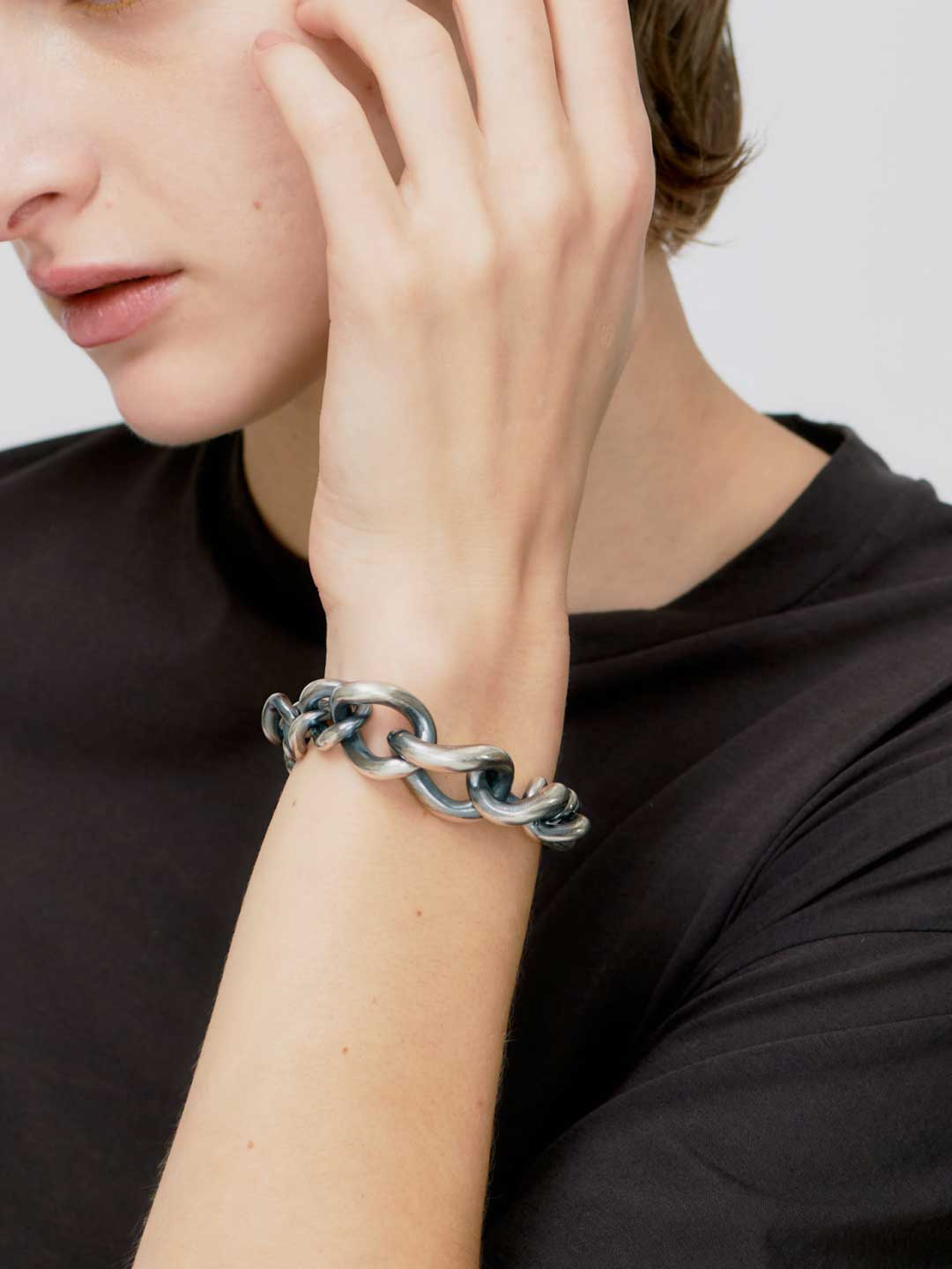 Humete Chain Bracelet 23 / 2S - Silver