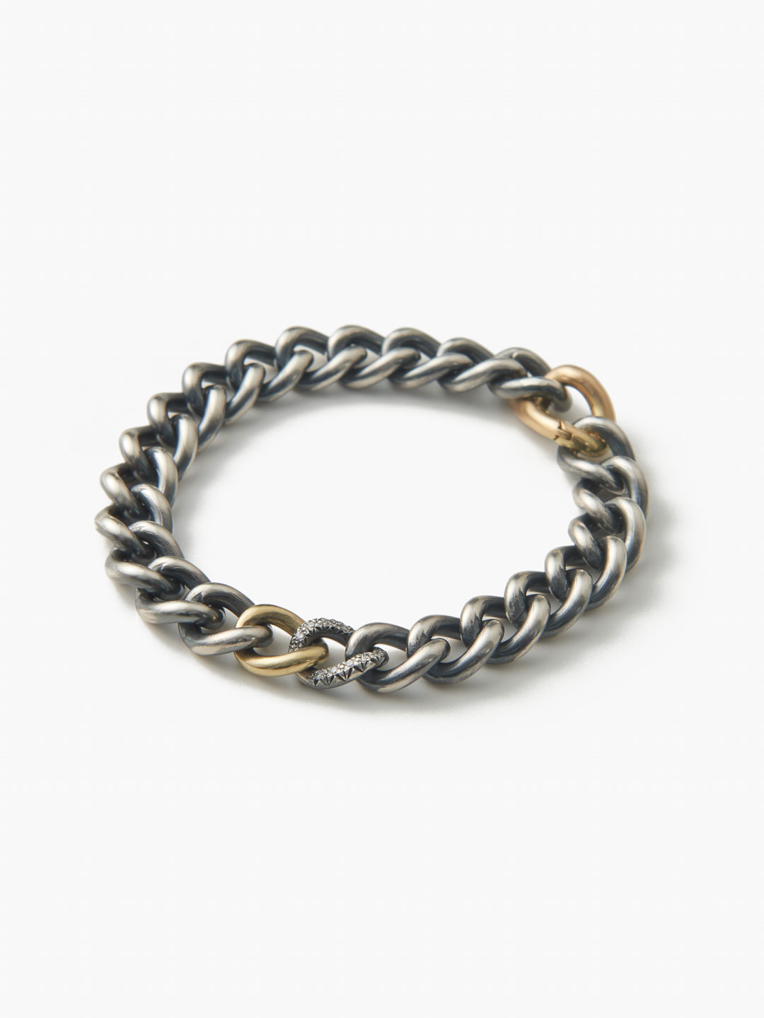 Humete Diamond Chain Bracelet【et -BR64s】 /2S - Silver