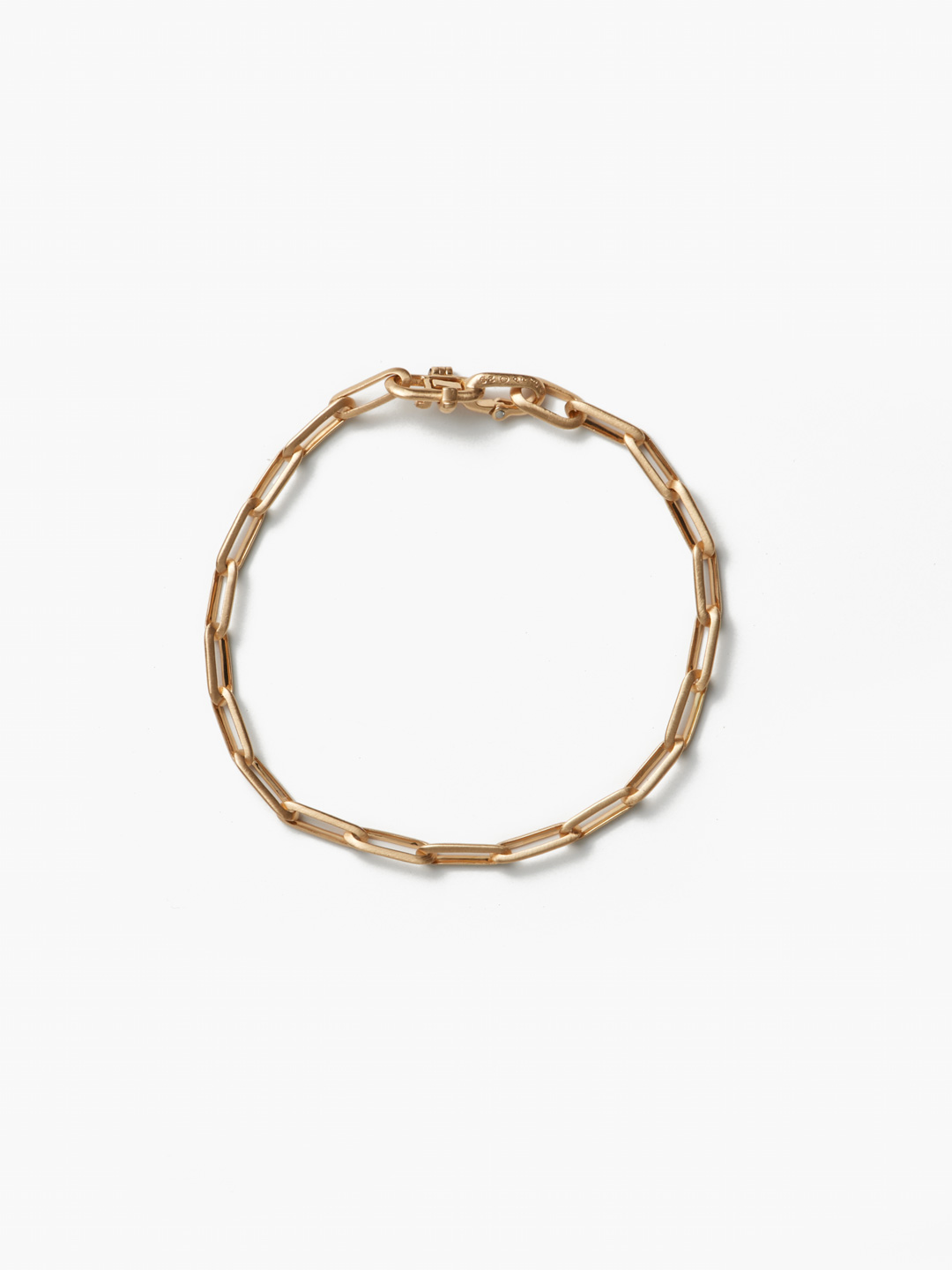 Deco Lace Chain Bracelet 【la-BR266-NC】 / 2S - Yellow Gold