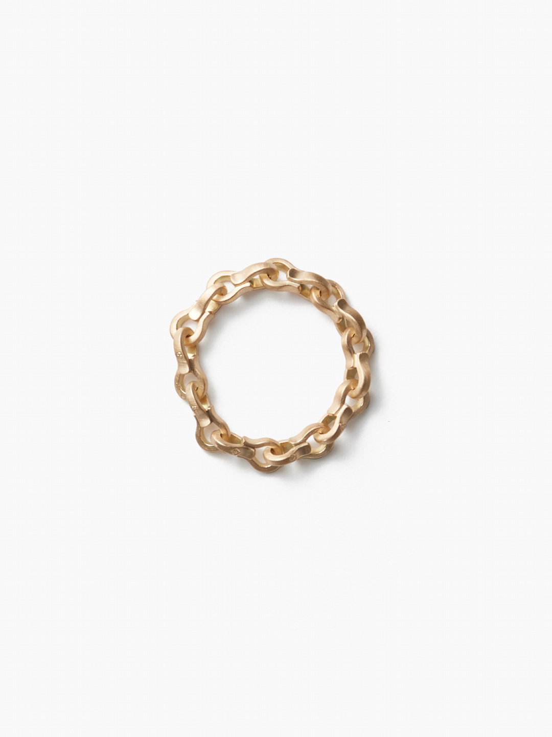 The Symbol Of Refined Metal Ring 【RF2021-R3】 #15 - Yellow Gold