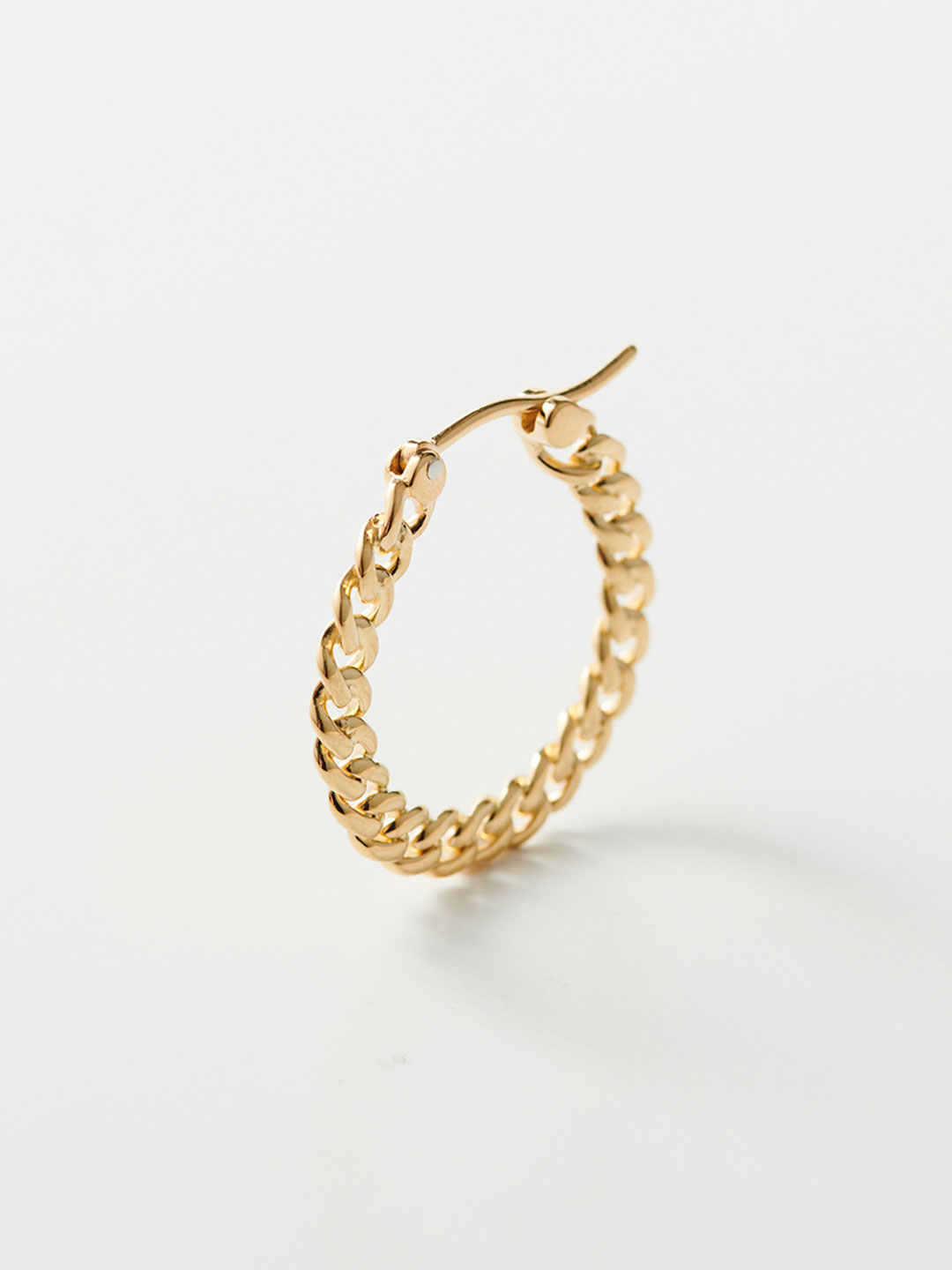 Long&Short Kihei Sideways Piereced Earring  - Yellow Gold