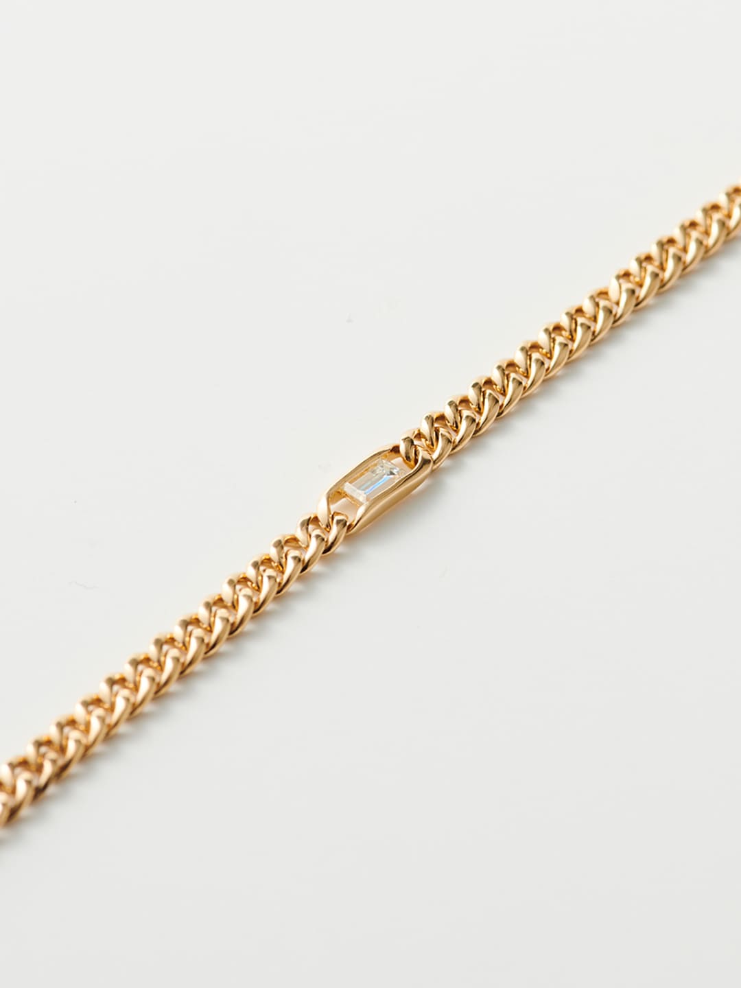 L&S Kihei Bracelet / Baguette Diamond / L - Yellow Gold