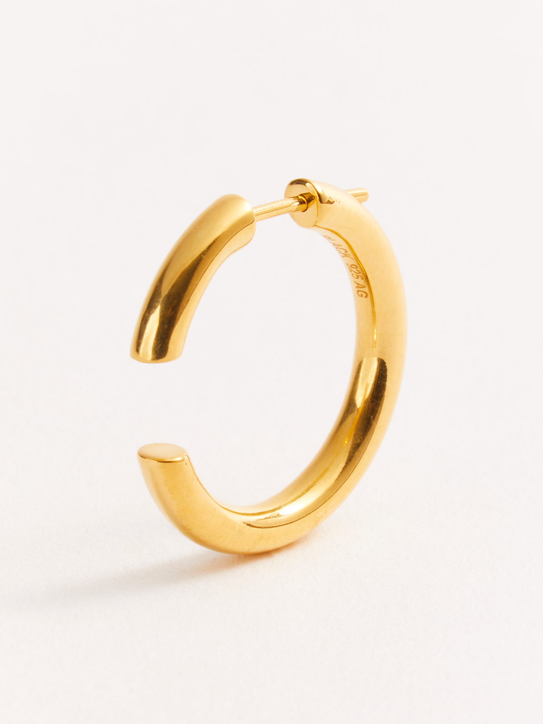 Disrupted 22 Pierced Earring - Yellow Gold