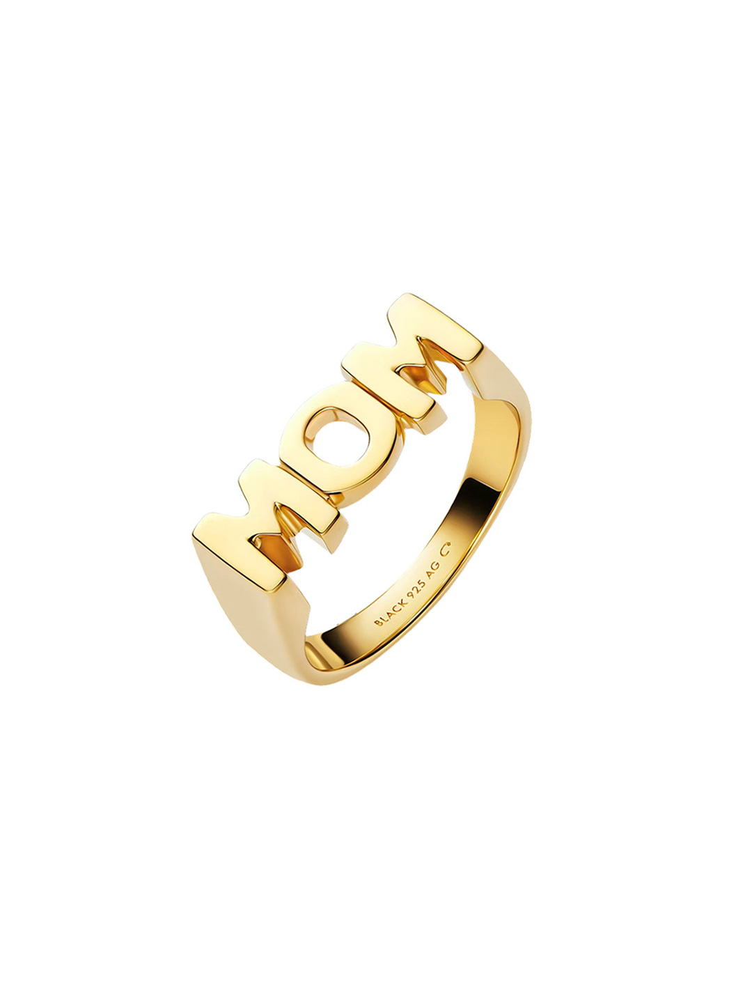 Mom Ring - Yellow Gold
