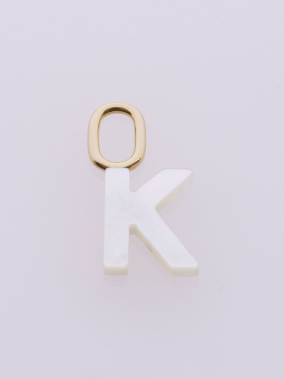 Lucid K Charm   - Yellow Gold