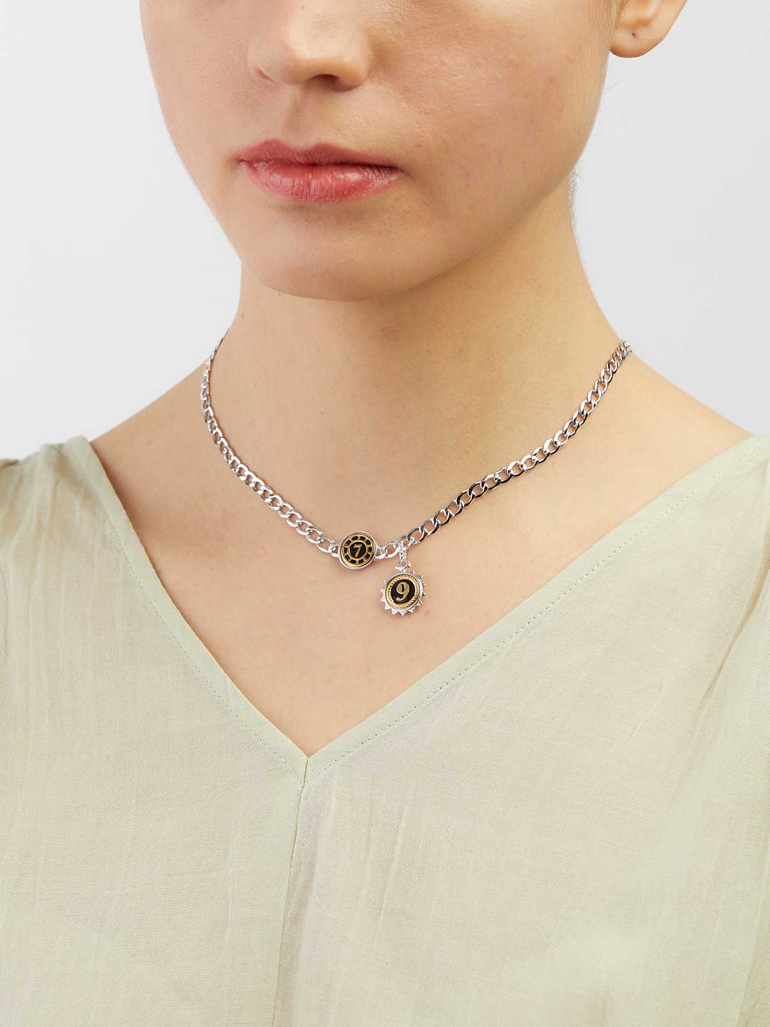 Adriana Necklace - Silver