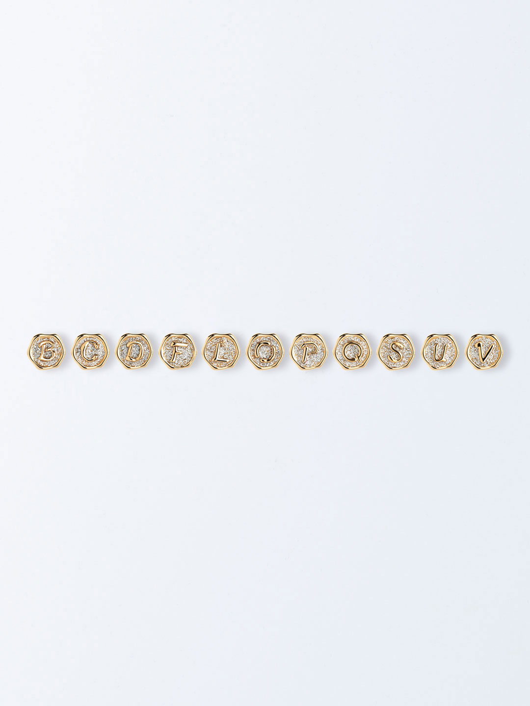 Signet Disco Coin Parts - Yellow Gold