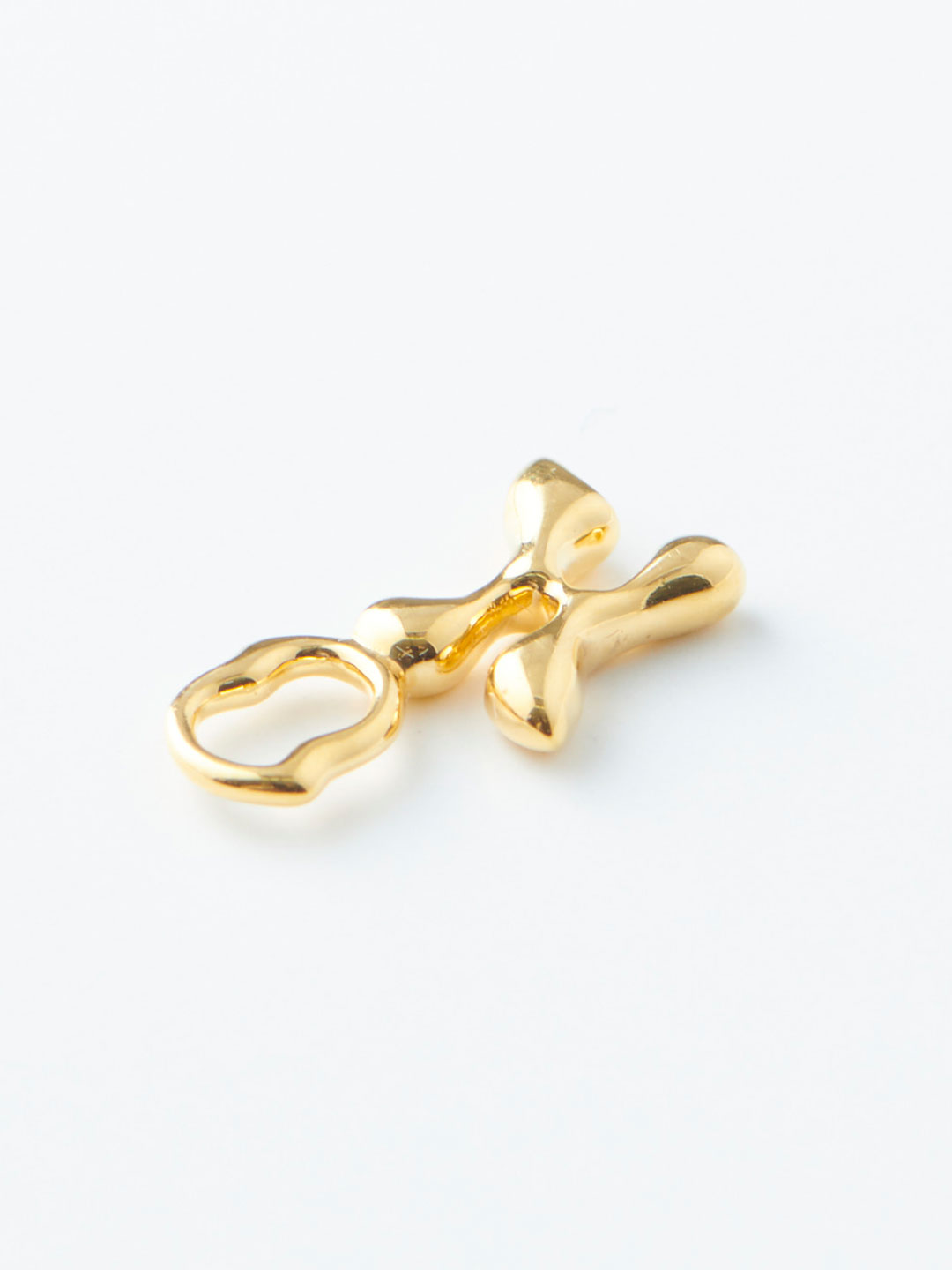 Fluent Letter H Charm - Yellow Gold
