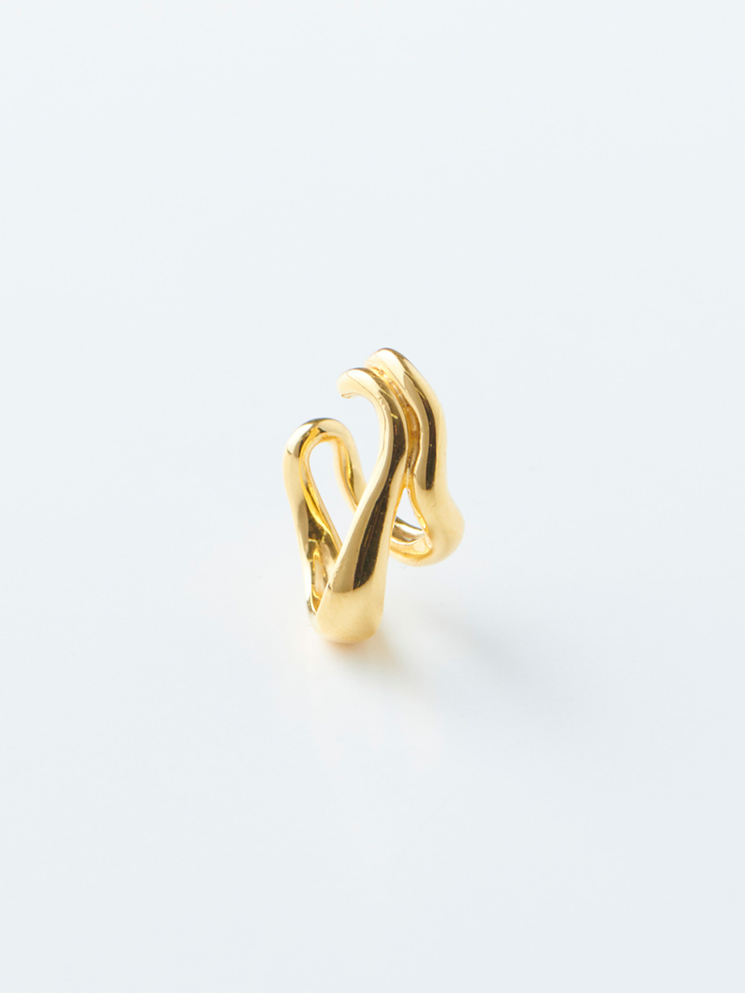 River Ear Cuff - Yellow Gold