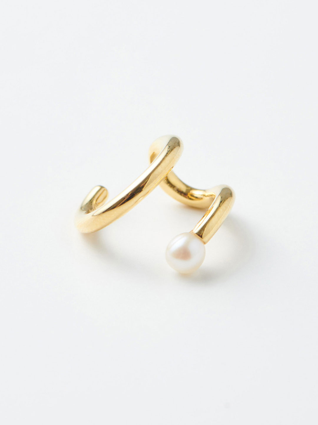 Seperate Ways Ear Cuff LEFT - Yellow Gold