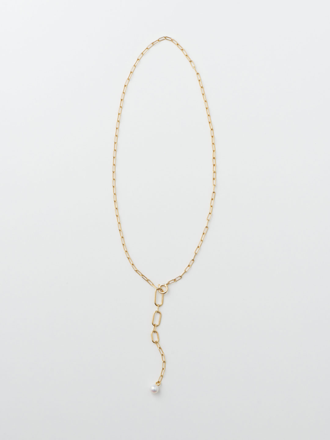 Ends Meet Necklace - Yellow Gold