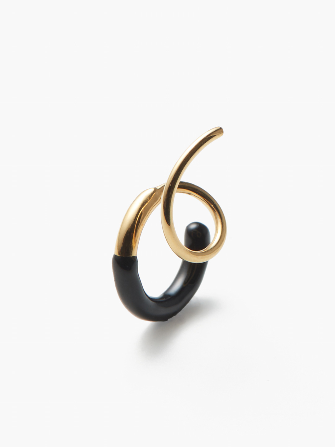 Dogma Twirl Black Gold - Yellow Gold