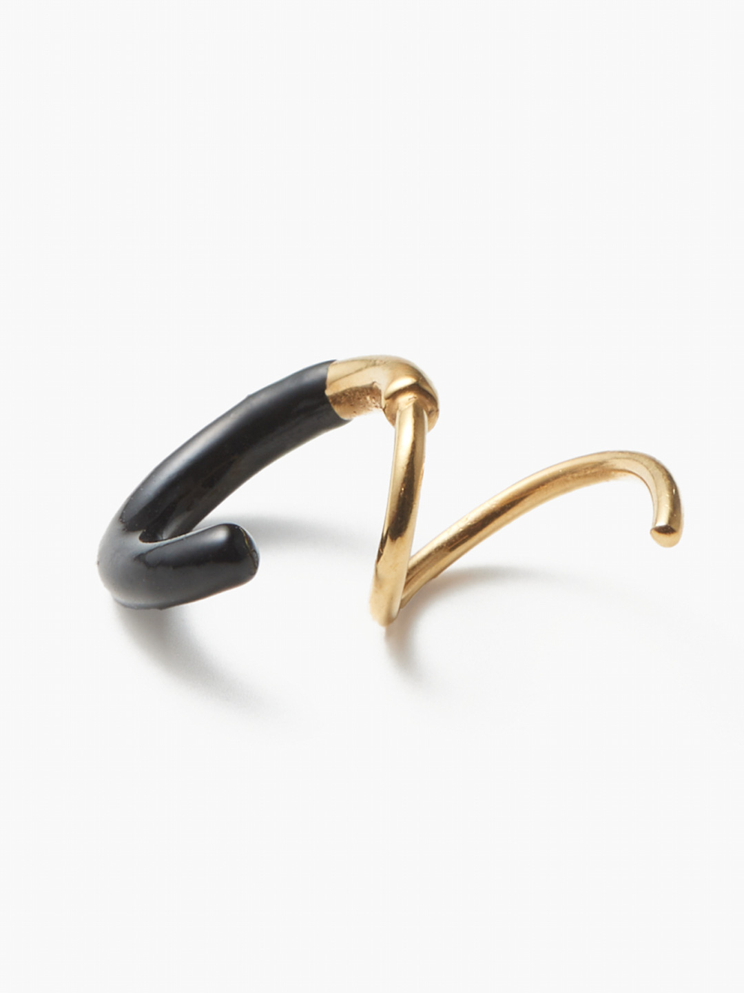 Dogma Twirl Black Gold - Yellow Gold