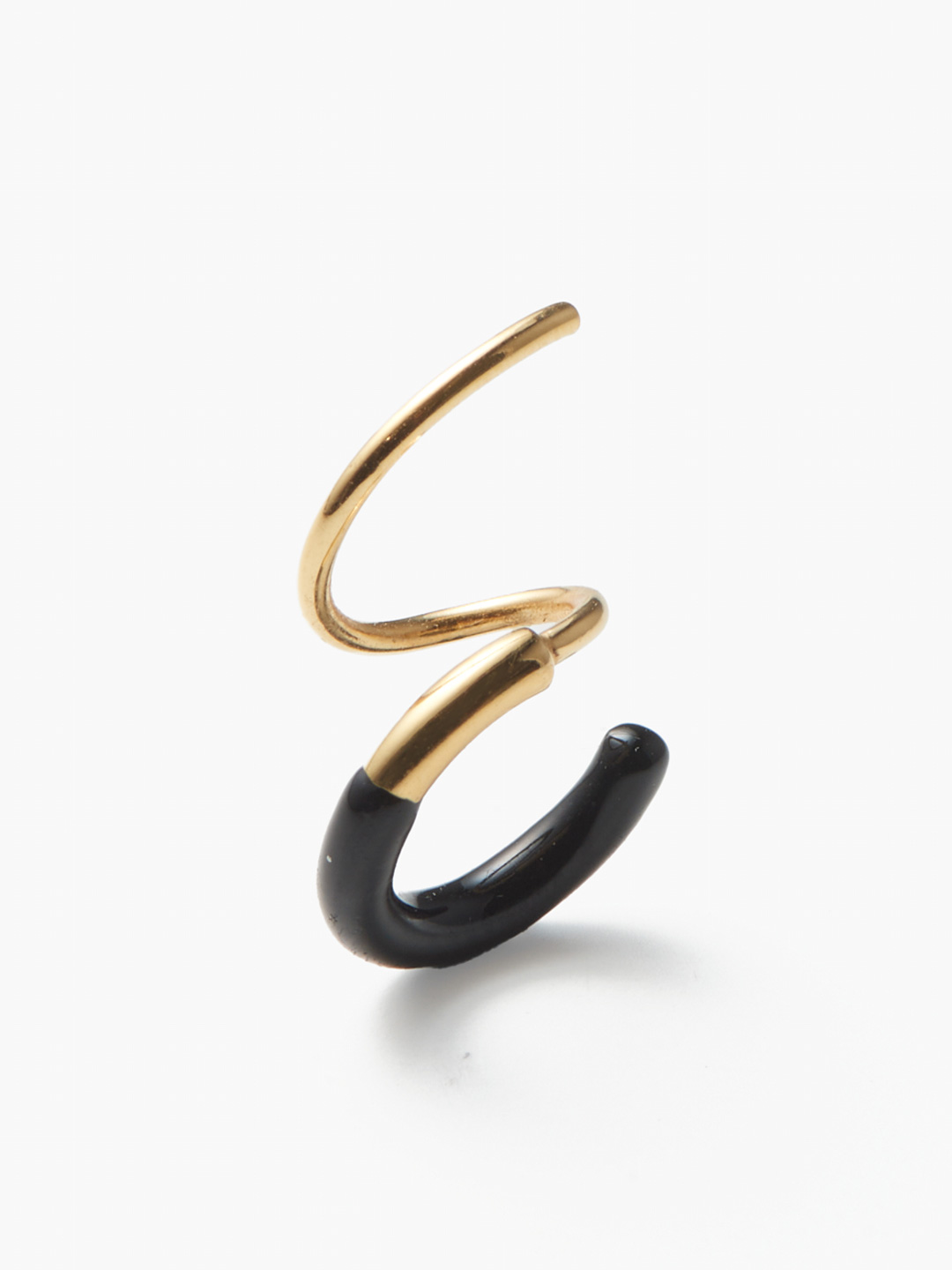 Dogma Twirl Black Gold - Yellow Gold