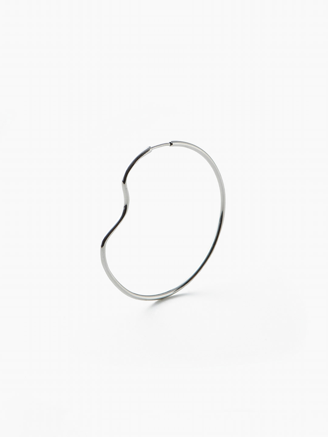 Copenhagen 50 Hoop Pierced Earring - Silver
