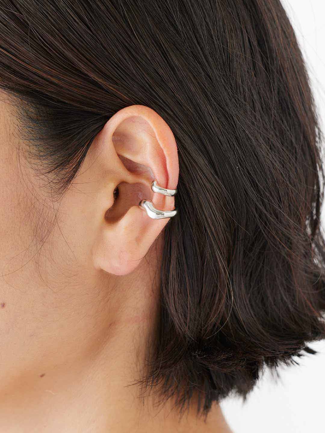 国内発送 Maria Black☆Sagene Ear Cuff イヤーカフ シルバー MARIA BLACK(マリア ブラック) | サギネ イヤカフ - シルバー