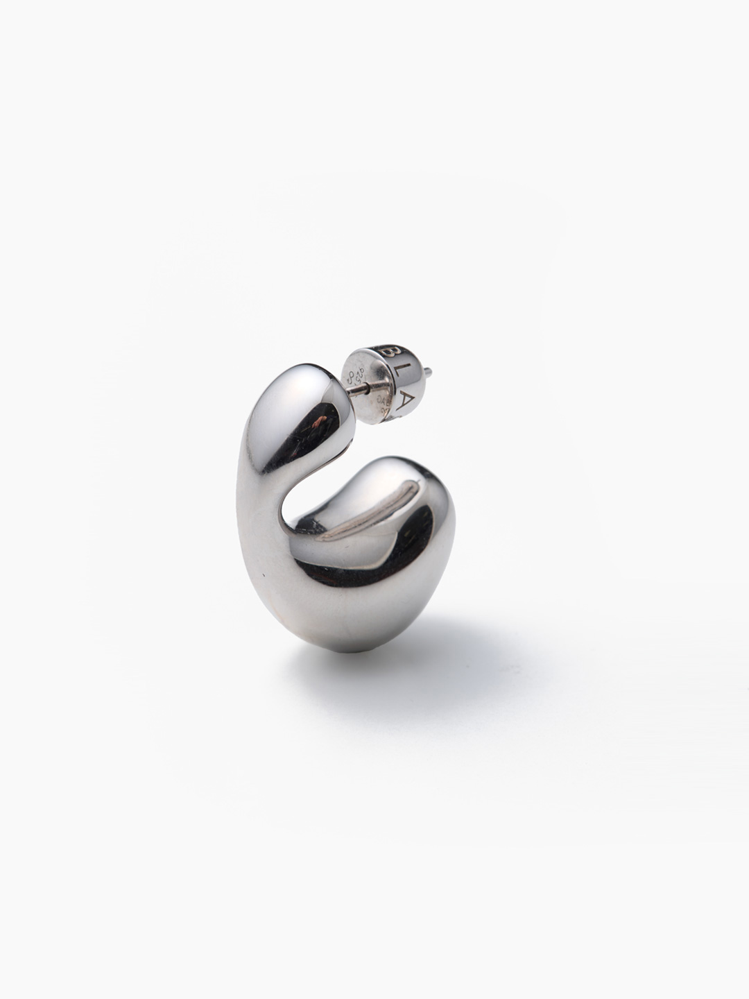Dolphin Pierced Earring Small  - Silver