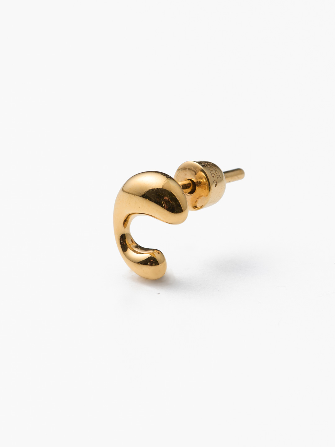 Dolphin Pool Stud  - Yellow Gold