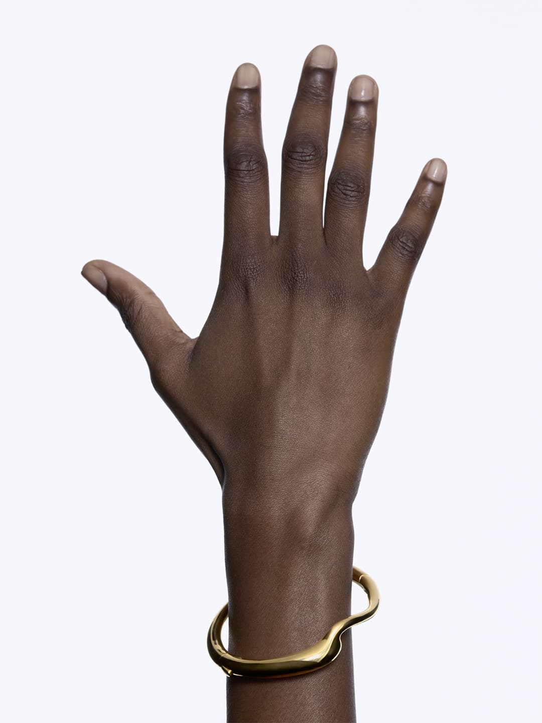 Splash Bangle  - Yellow Gold
