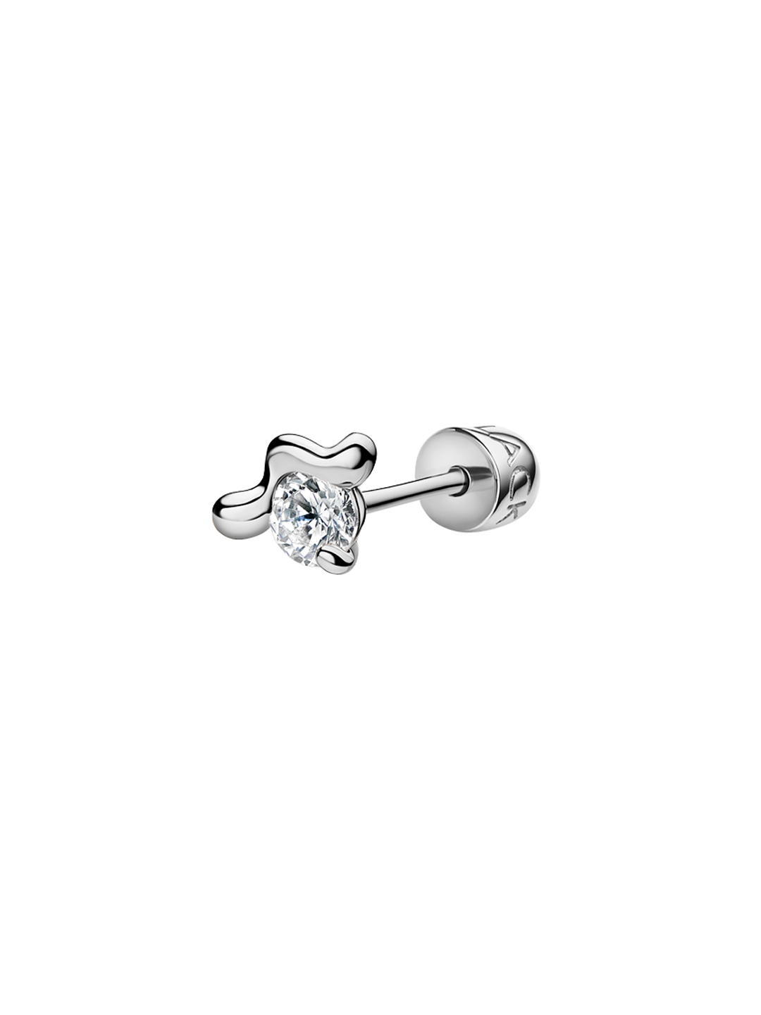 Arctic Stud Pierced Earring Extra Small  - Silver