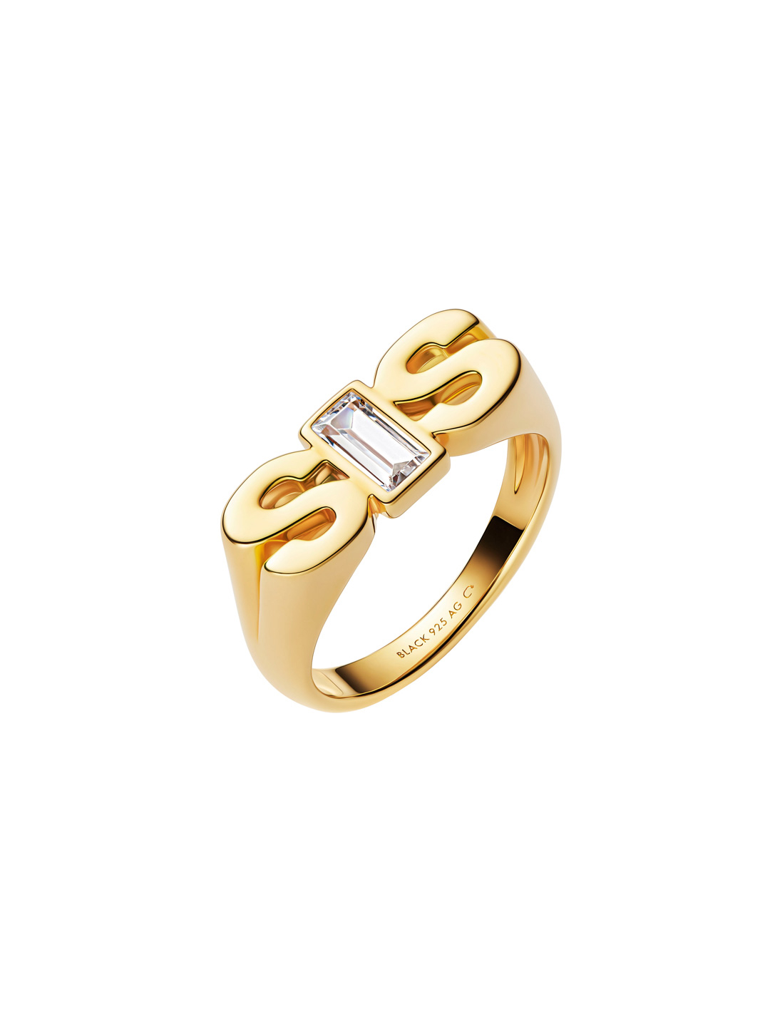 Sis Royal Ring  - Yellow Gold