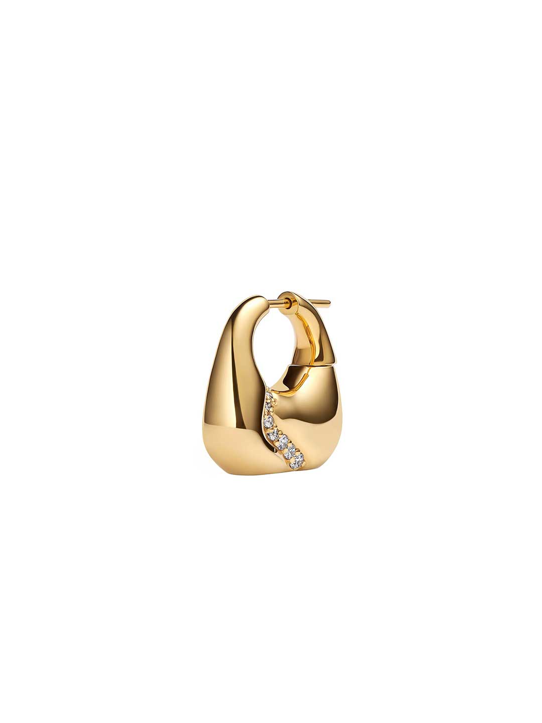 Weekender Flash Pierced Earring - Yellow Gold