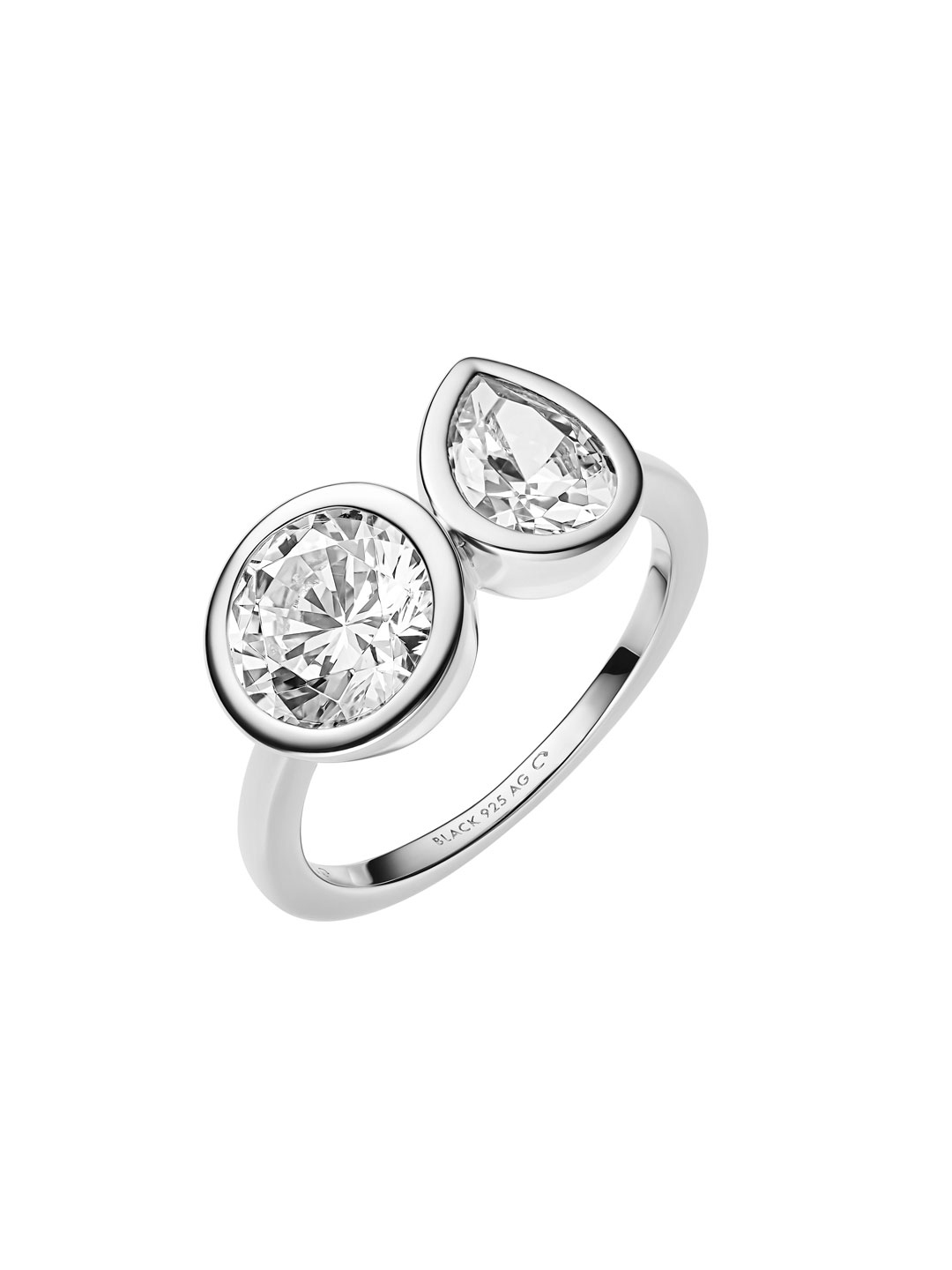 You & Me Ring  - Silver